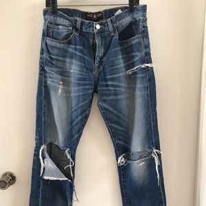 Boyfriend jeans (Lucky Brand) (32x32)